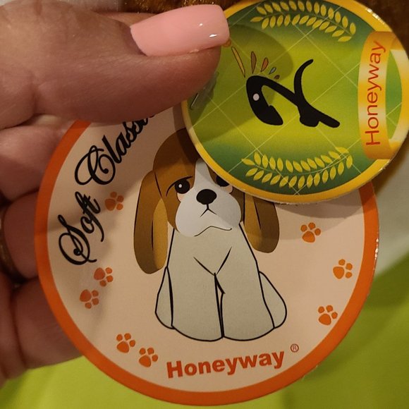 New Honeyway sad Sam basset hound Puppy/dog Soft classic Plush Stuffed toy 8" in - Picture 12 of 12